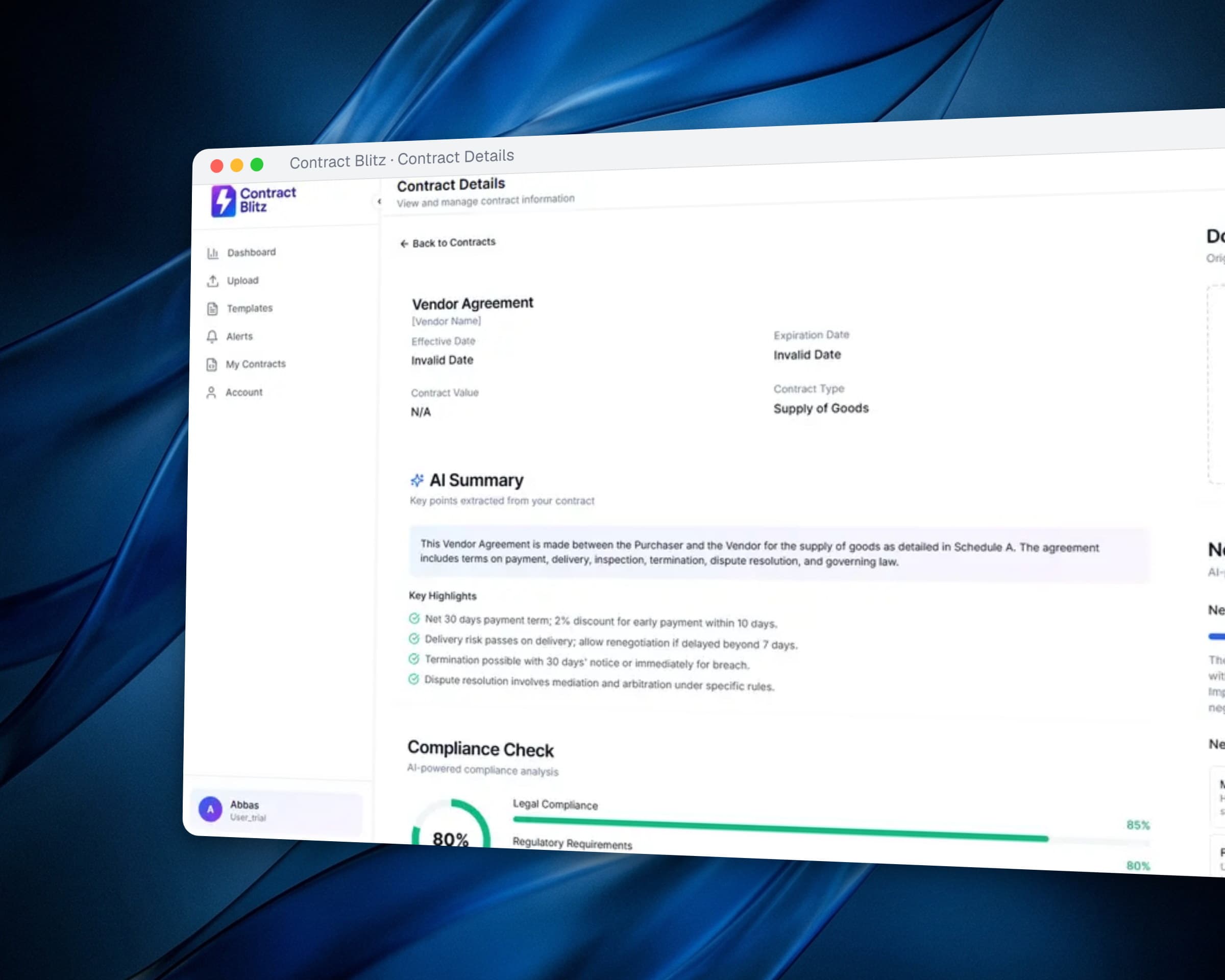 Contract Blitz: Instant Contract Review, image 3