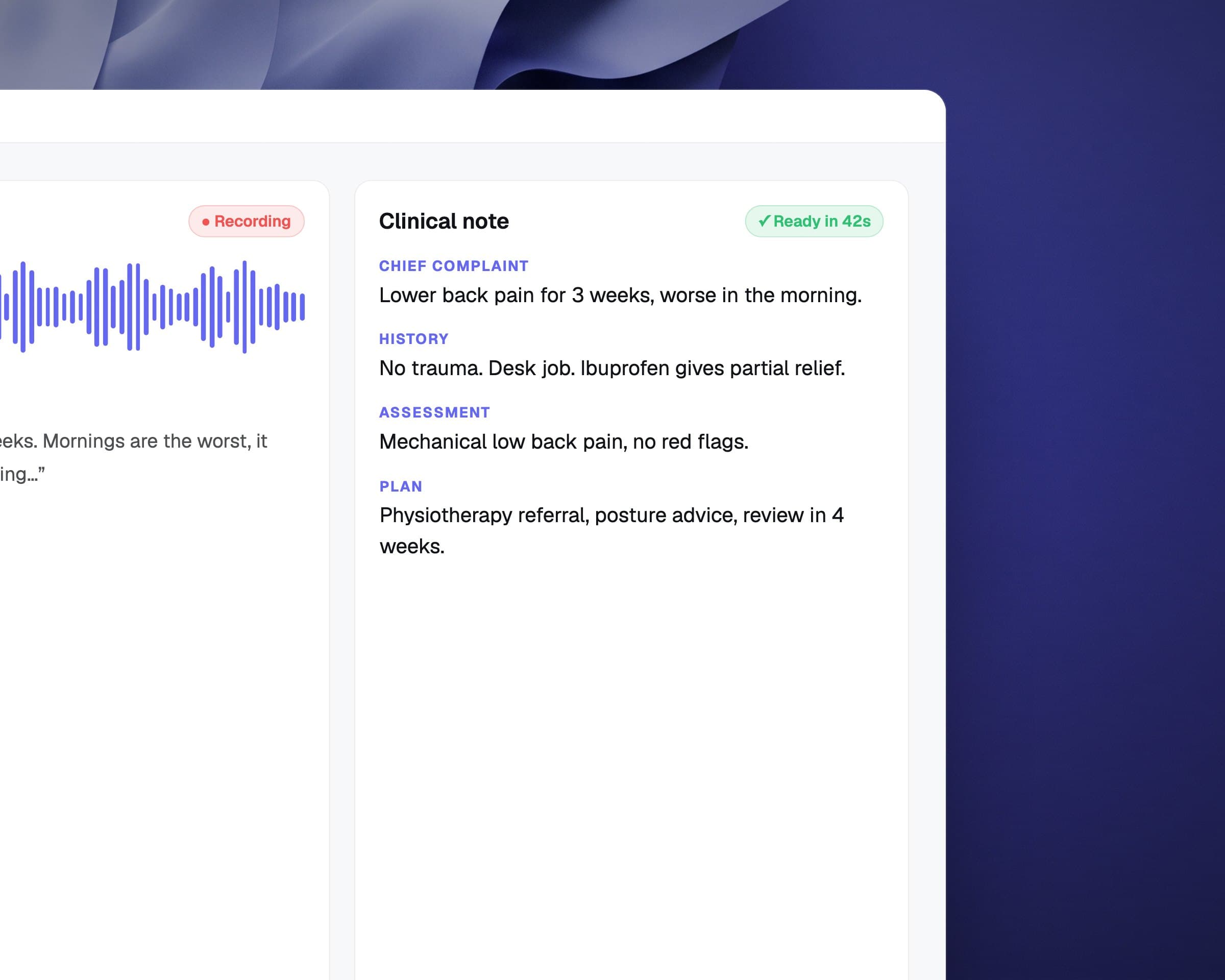 Esperwise: AI Scribe for Doctors, image 2